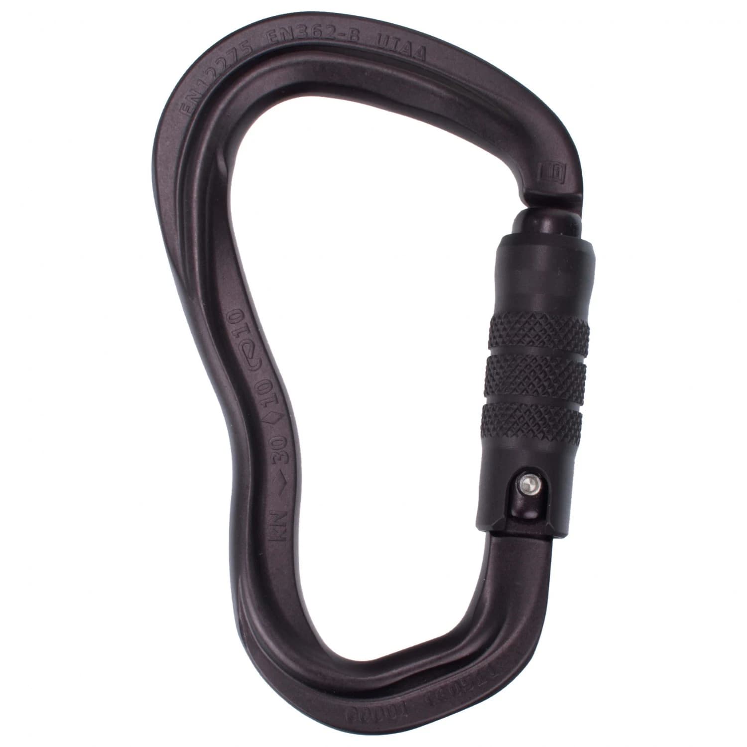 Заключващ се карабинер Austrialpin Pirum 3-way Autolock Locking carabiner - Black Matt Anodized