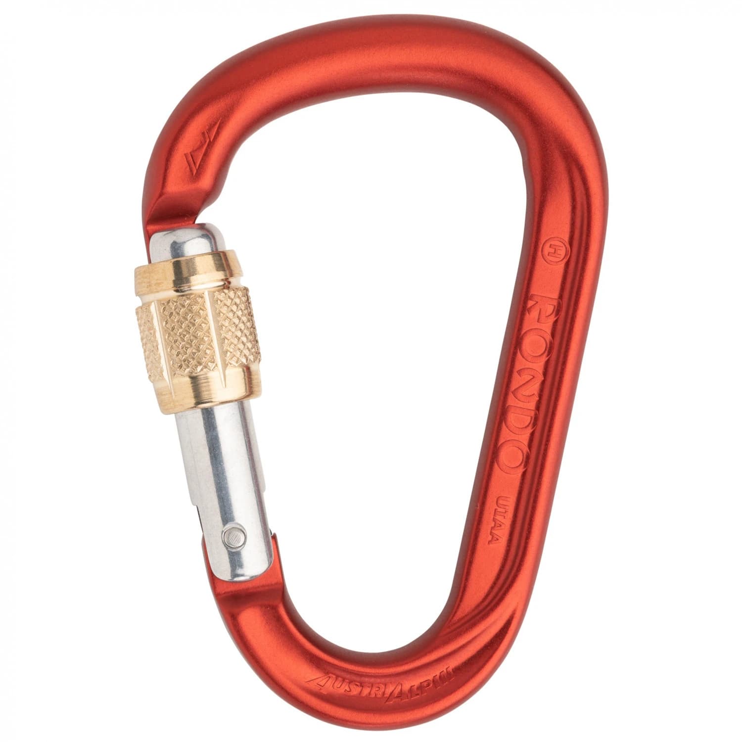 HMS карабинер Austrialpin HMS Rondo GI Aluminium Screwdriver HMS carabiner - Red Anodized