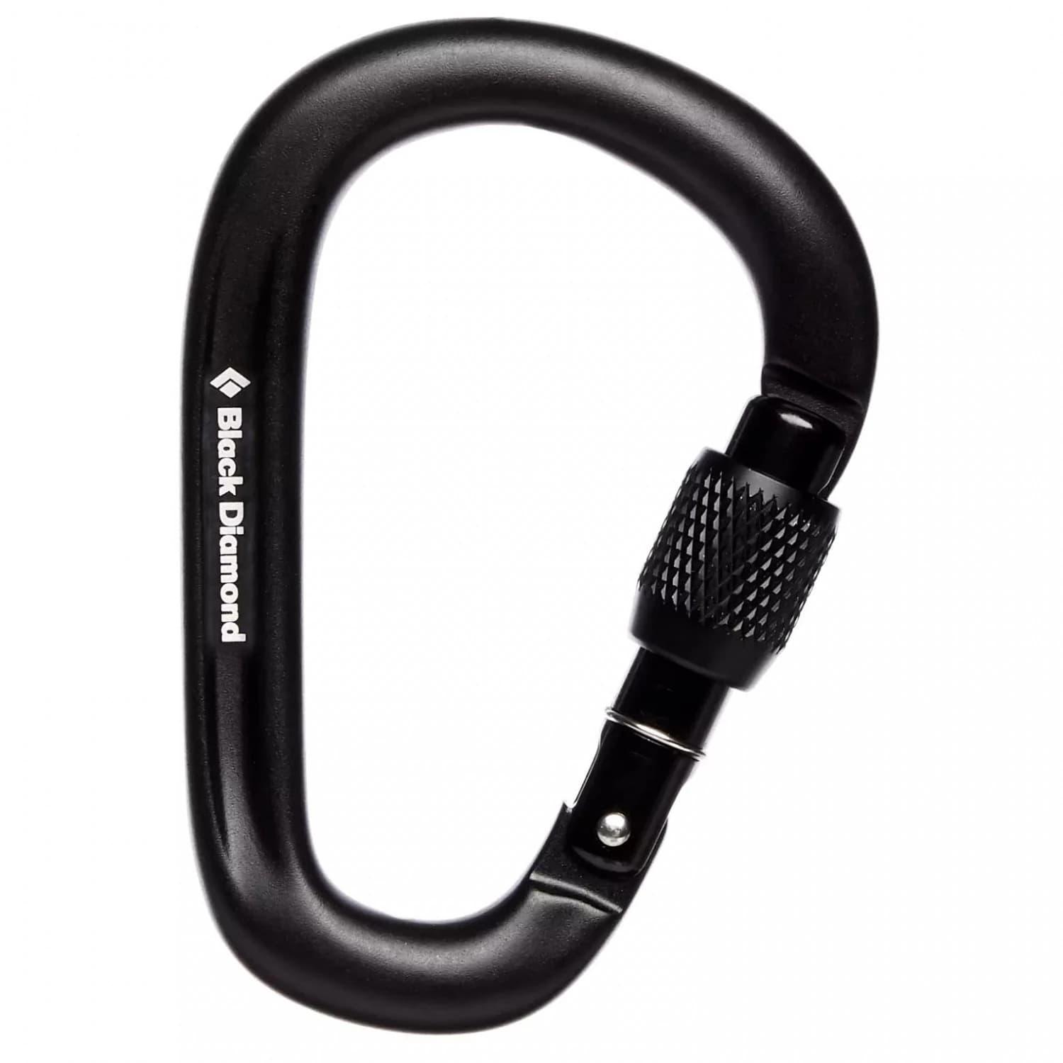 HMS карабинер Black diamond Pearlock Screwgate Carabiner HMS carabiner - Black