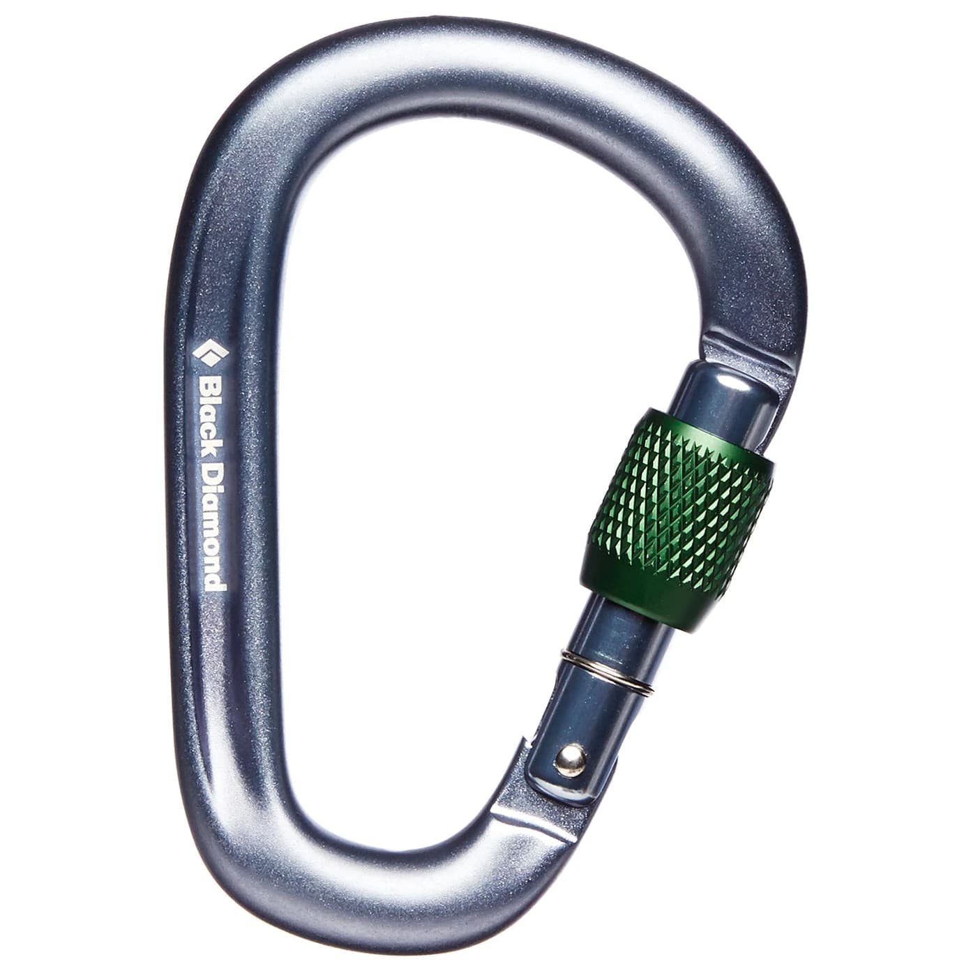 HMS карабинер Black diamond Pearlock Screwgate Carabiner HMS carabiner - Gray