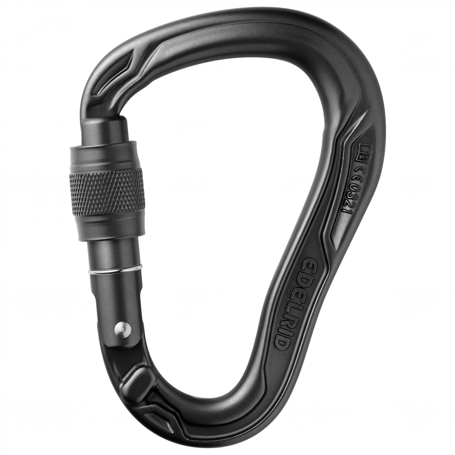HMS карабинер Edelrid HMS Bullet Screw II HMS carabiner - Black