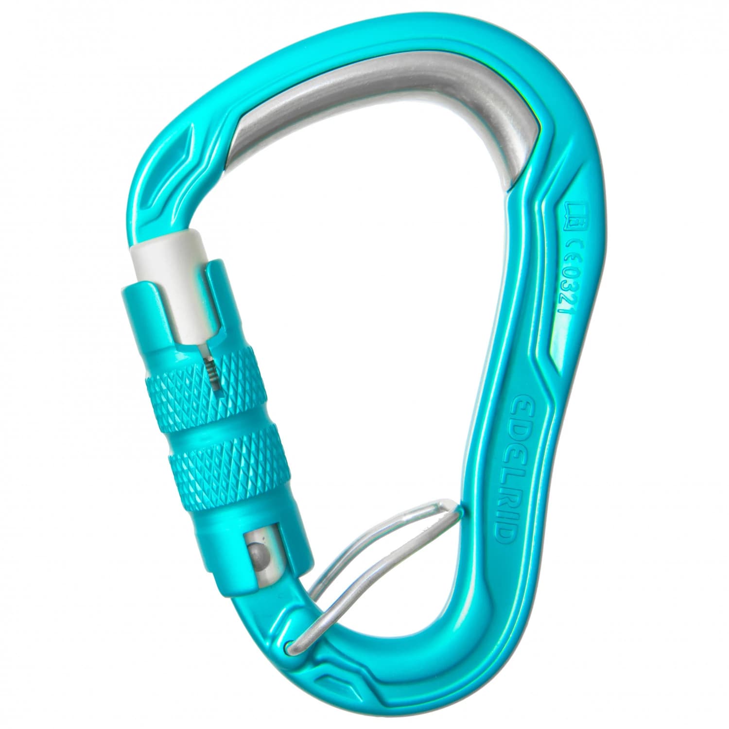 HMS карабинер Edelrid HMS Bulletproof Triple FG II HMS carabiner - Icemint