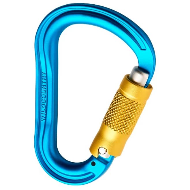 HMS карабинер Wild Country Xenon HMS HMS carabiner - Blue / Yellow