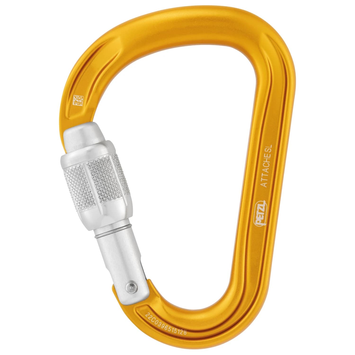 HMS карабинер Petzl Attache HMS carabiner - Yellow