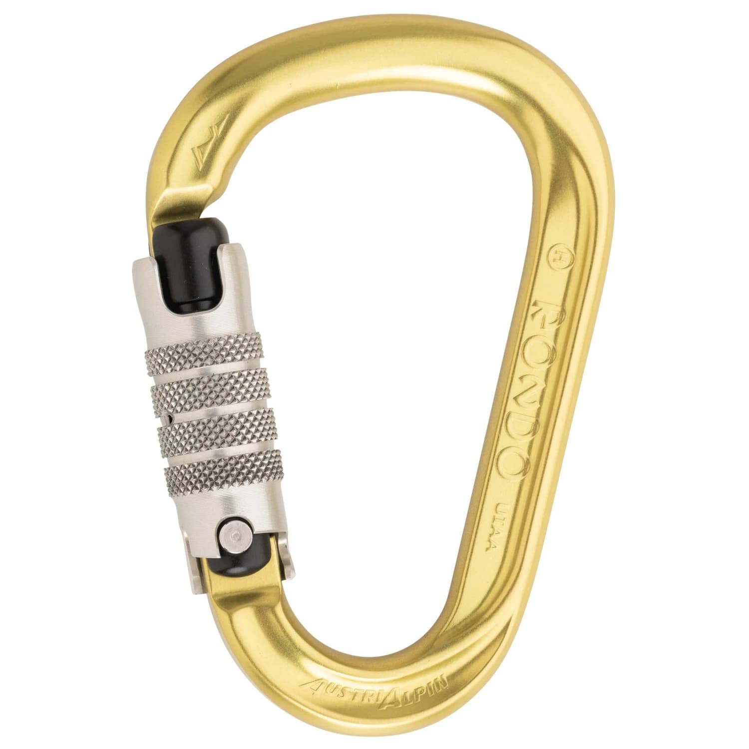 HMS карабинер Austrialpin HMS Rondo 3-Way+ Autolock Safelock HMS carabiner - Gelb