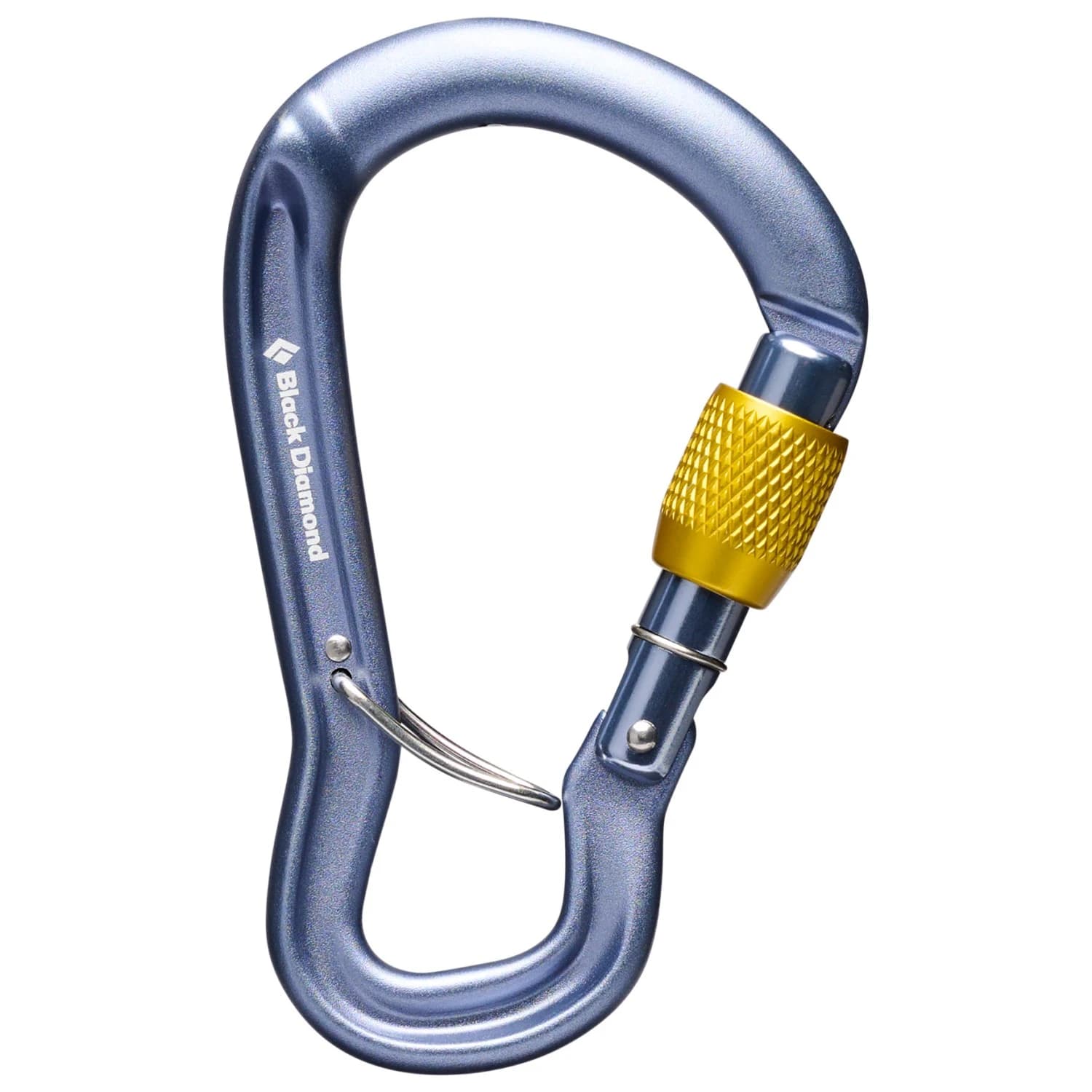HMS карабинер Black diamond Gridlock Screwgate Carabiner HMS carabiner - Gray