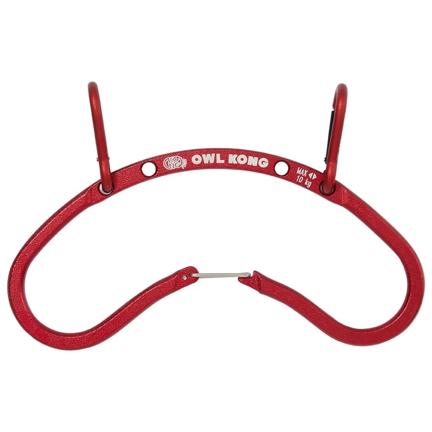 Карабинер за екипировка Kong Owl Pitons Holder Gear carabiner - Red
