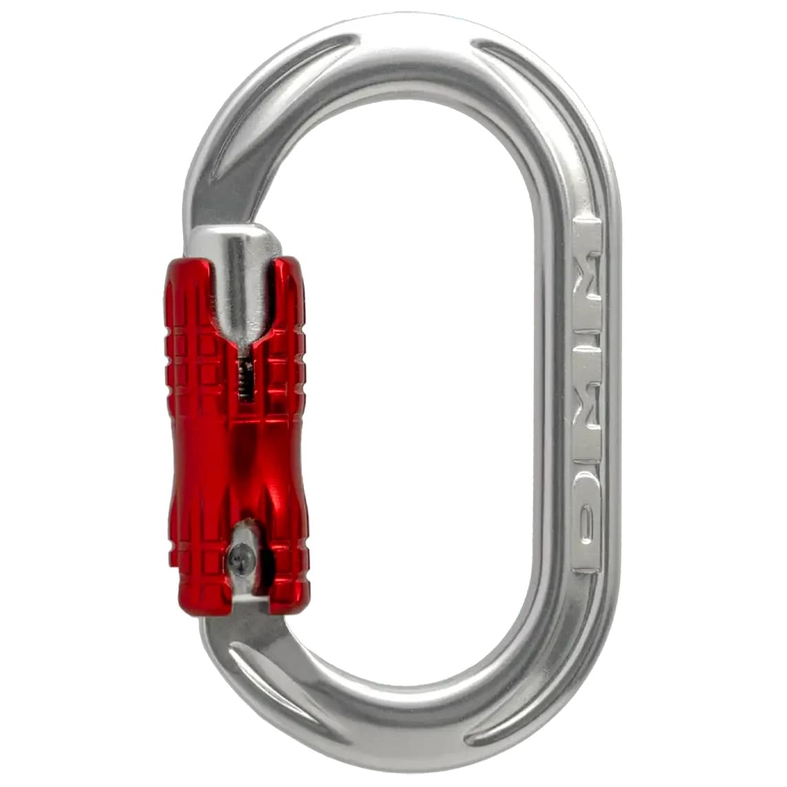 Карабинер за екипировка Dmm XSRE Locksafe Gear carabiner - Silver / Red