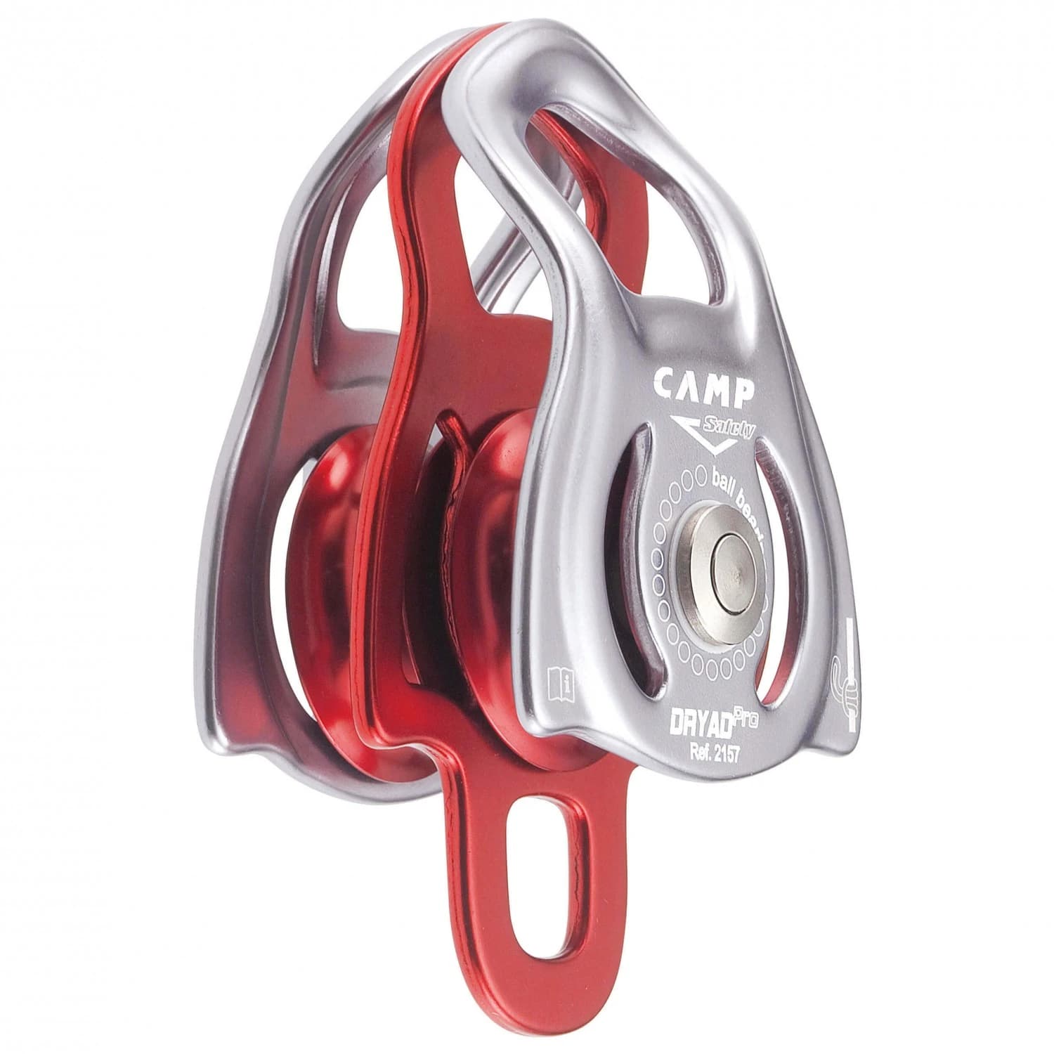Въжена макара C.A.M.P. Dryad Pro Rope pulley - Silver / Red