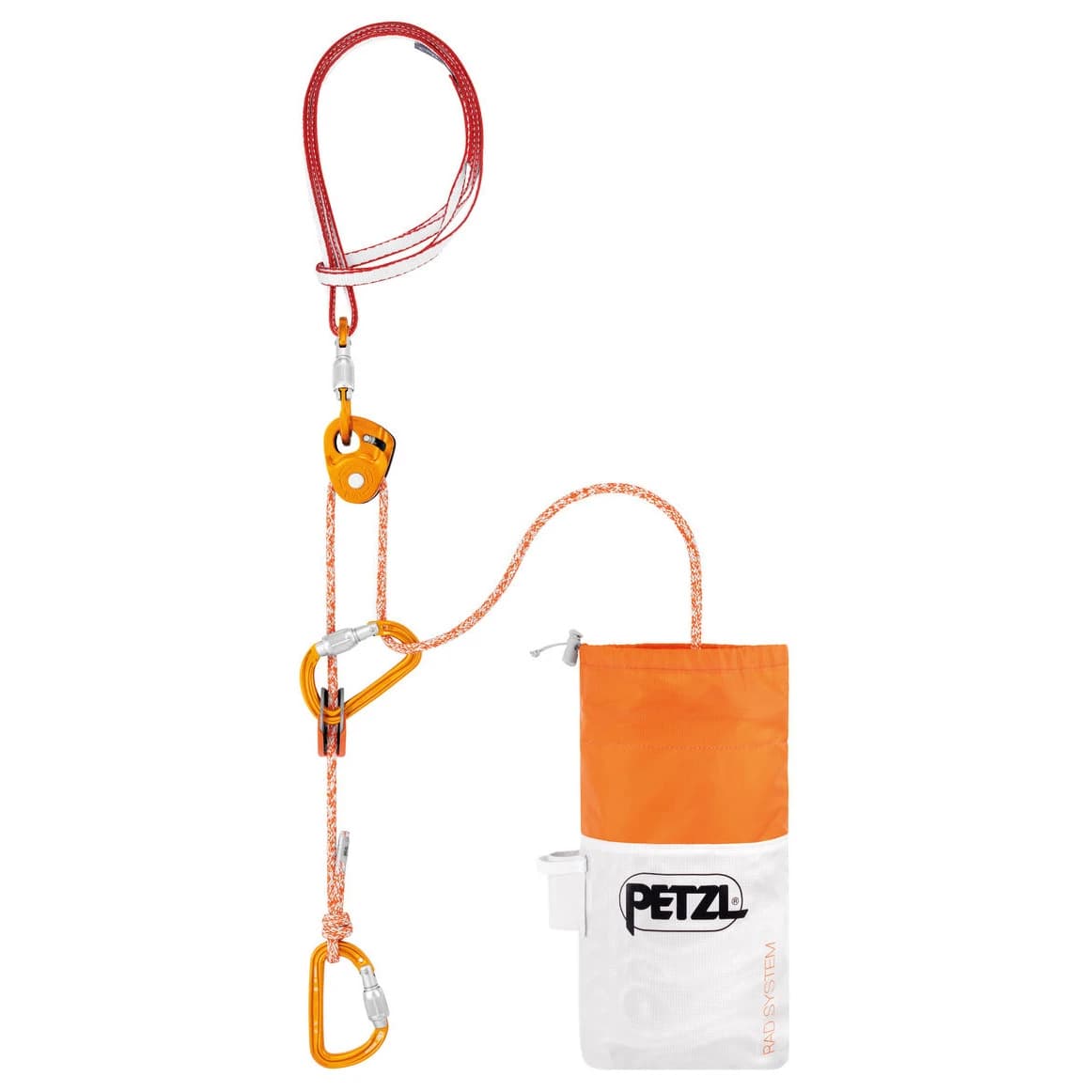 Комплект Petzl Rad System Ascender - Orange