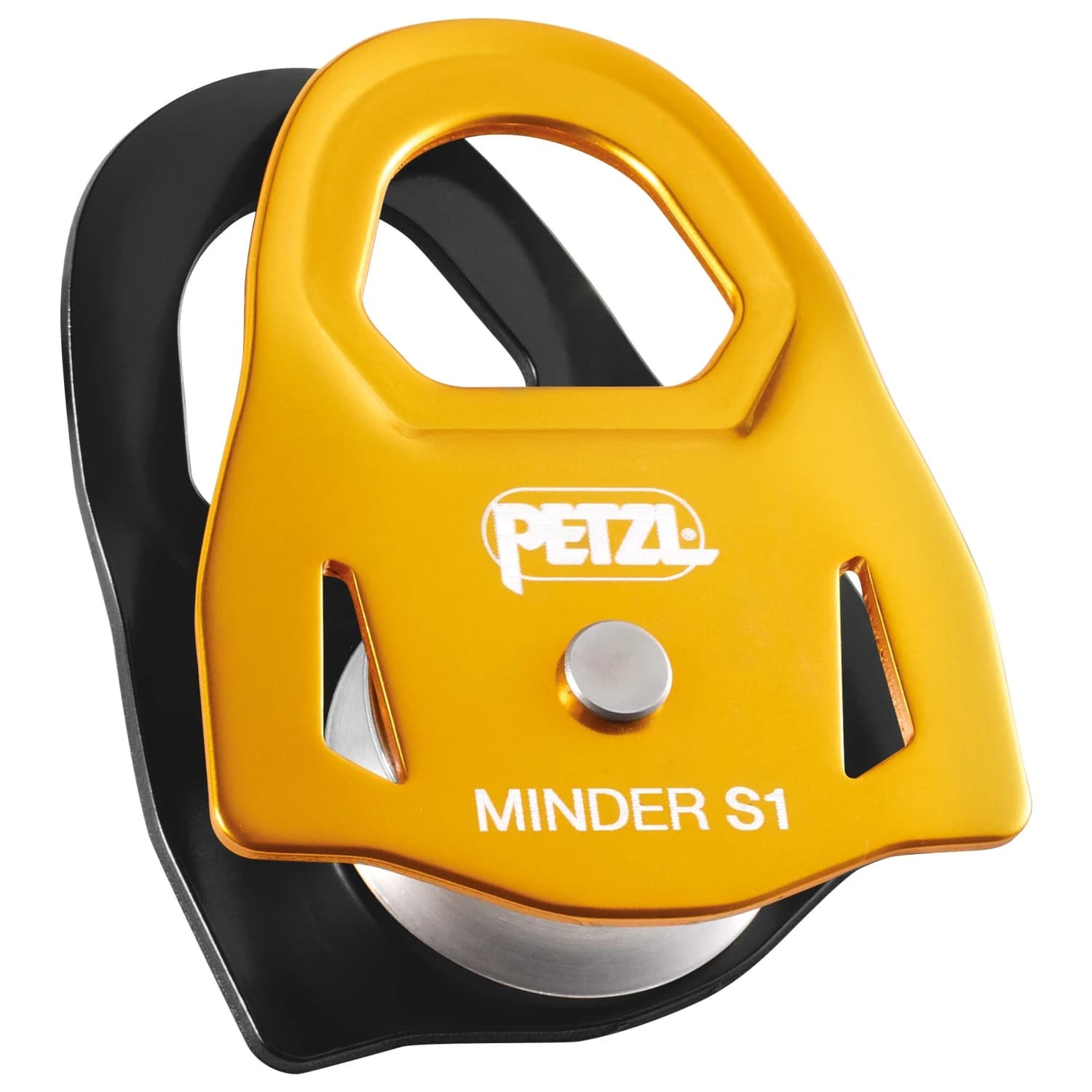 Въжена макара Petzl Prusik Minder S1 Rope pulley - Yellow