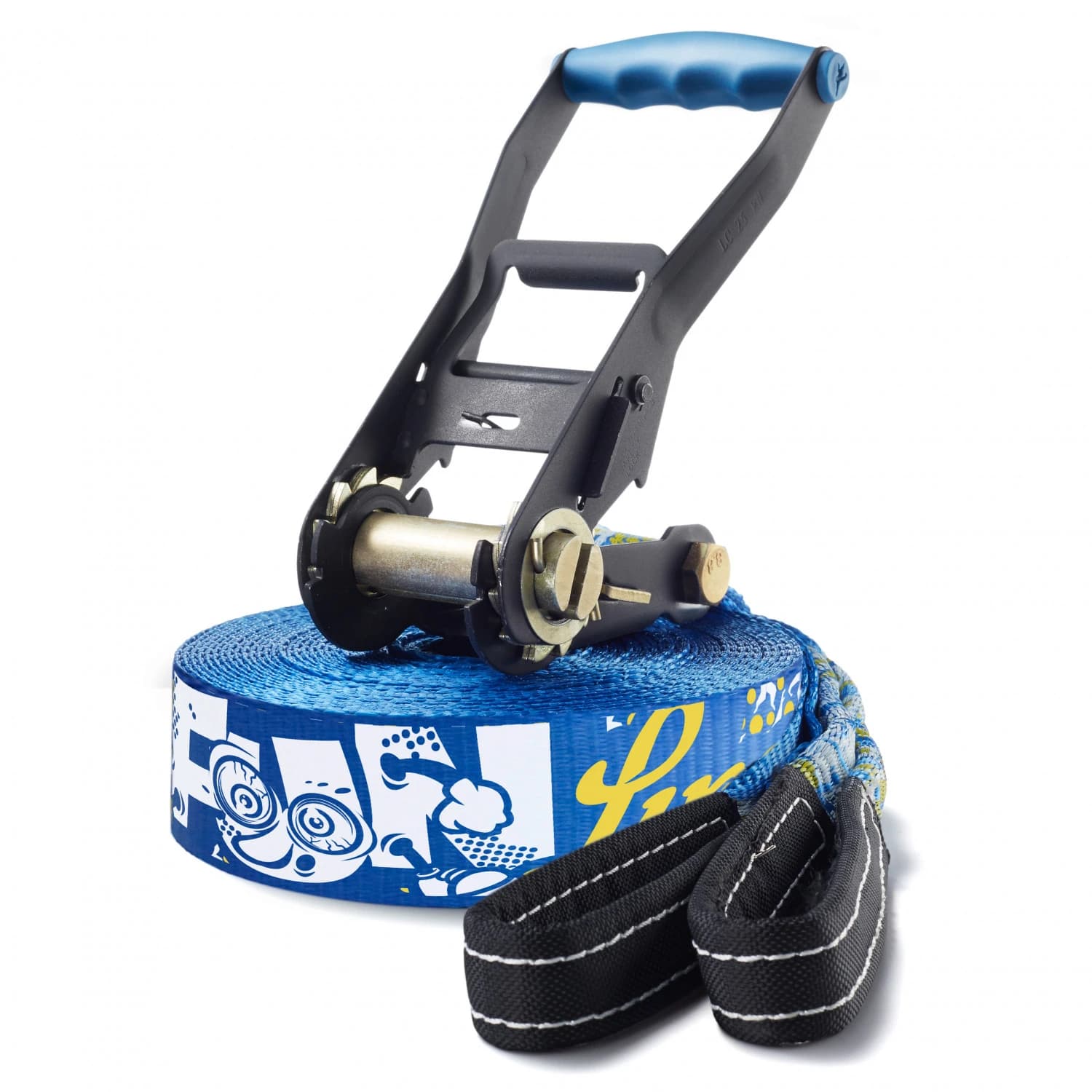 Slackline комплект Gibbon slacklines Funline Treewear Set - Blue