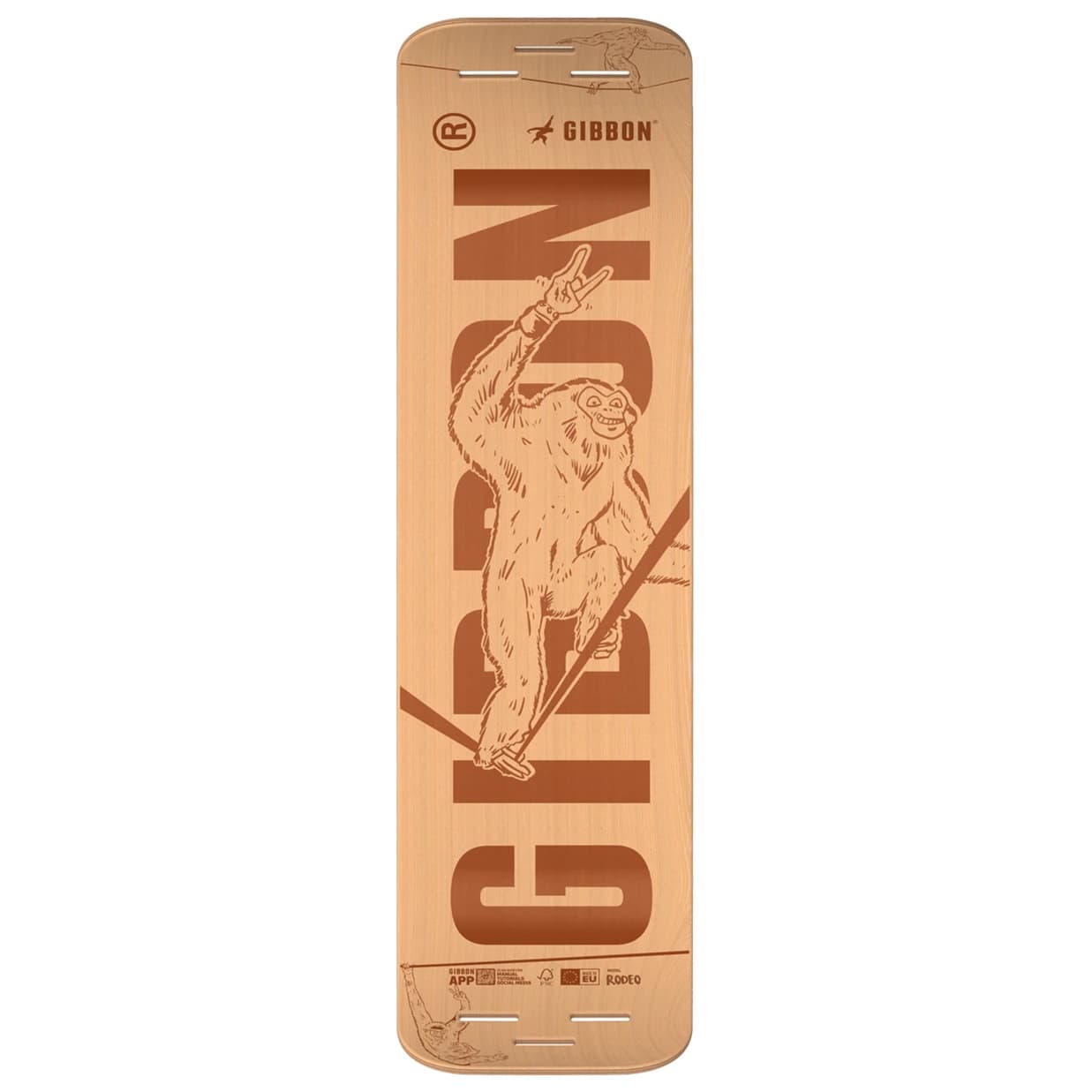 Slackline част Gibbon slacklines Giboard Slacklining - Roots Rocker