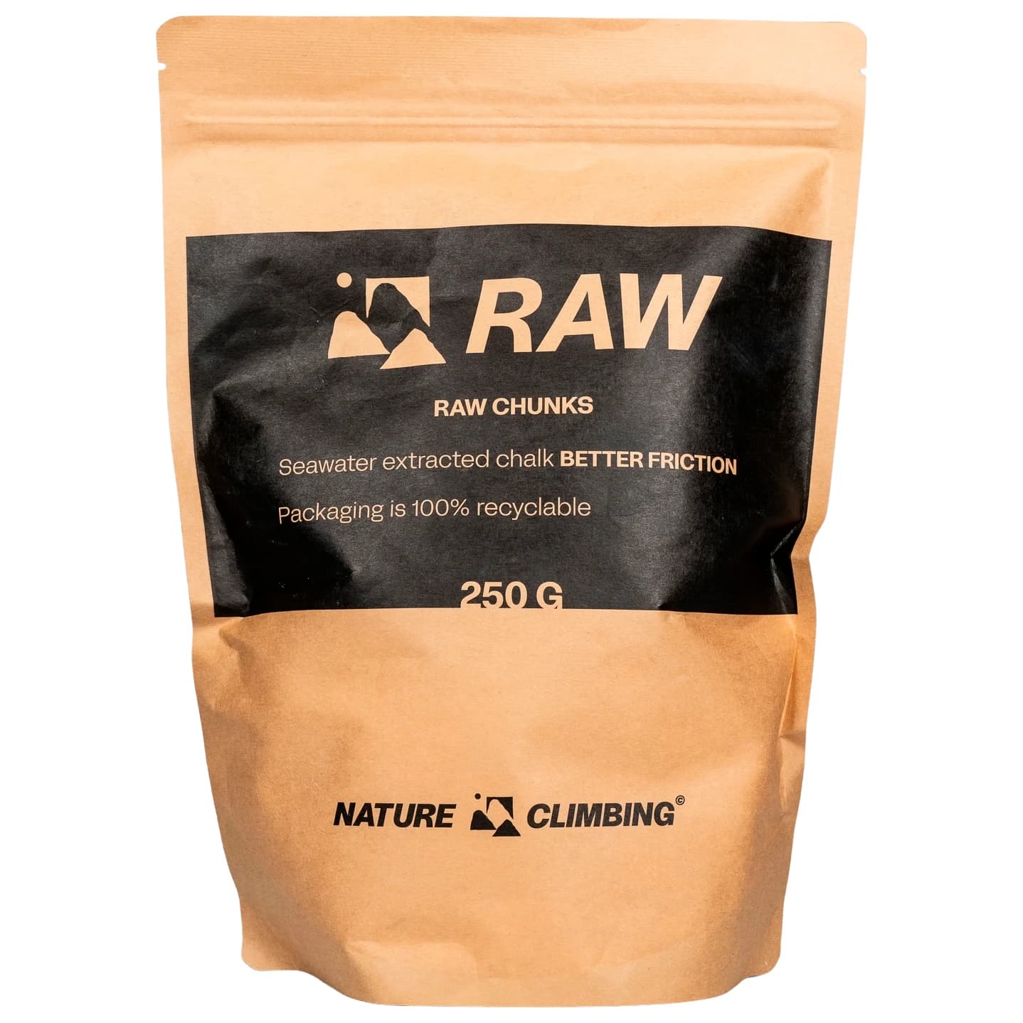 Магнезий Nature climbing Raw Chalk - Brown / Black