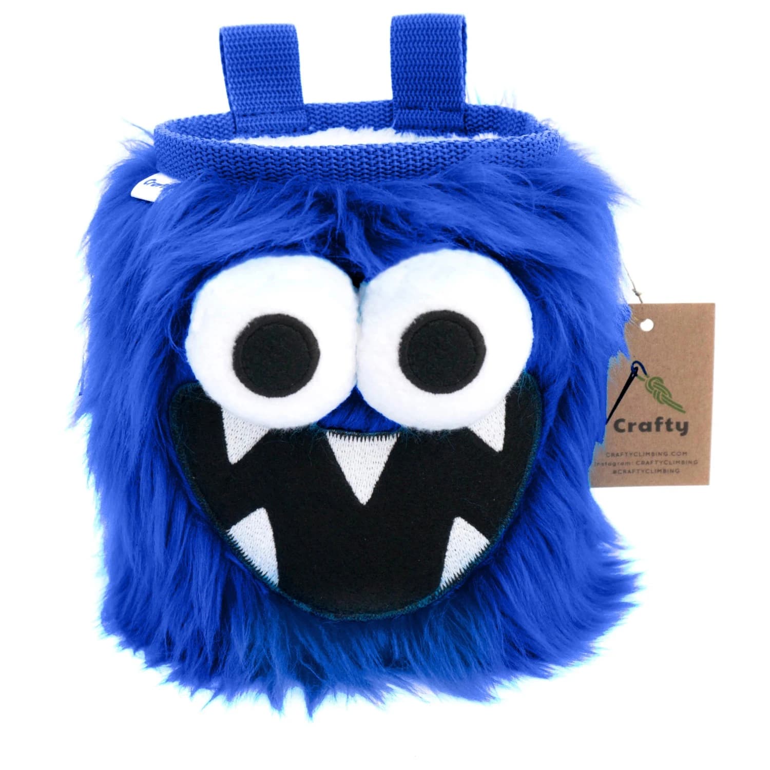 Торбичка за магнезий Crafty climbing Five Toothed Monster Chalk Bag - Dark Blue