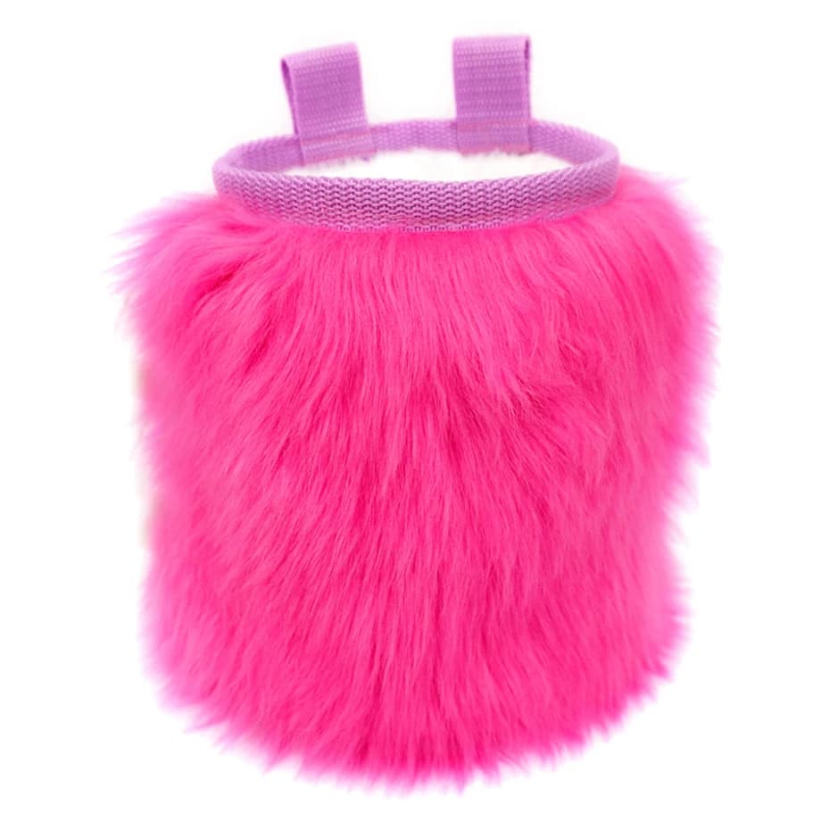 Торбичка за магнезий Crafty climbing Furry Chalk Bag - Pink