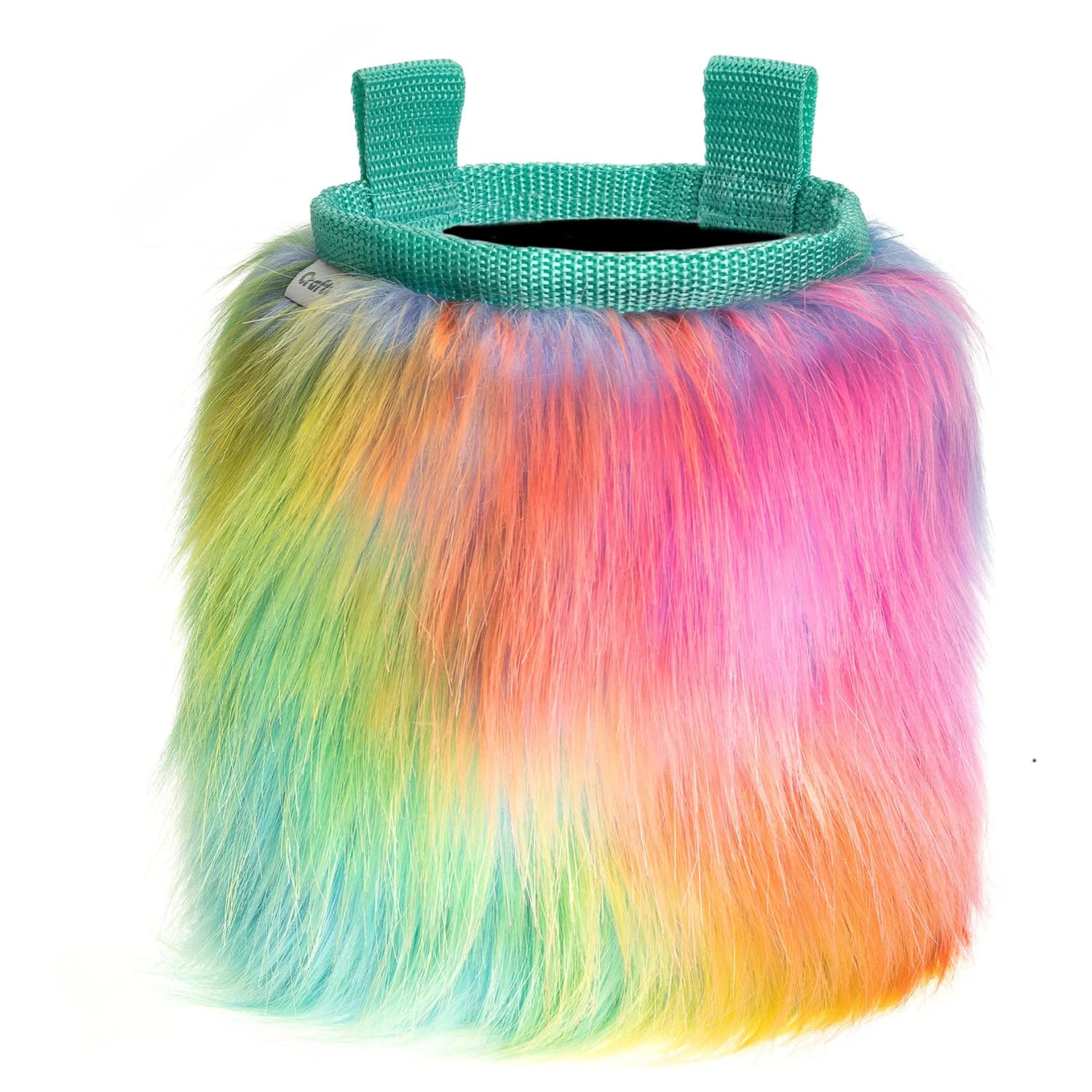 Торбичка за магнезий Crafty climbing Furry Chalk Bag - Rainbow