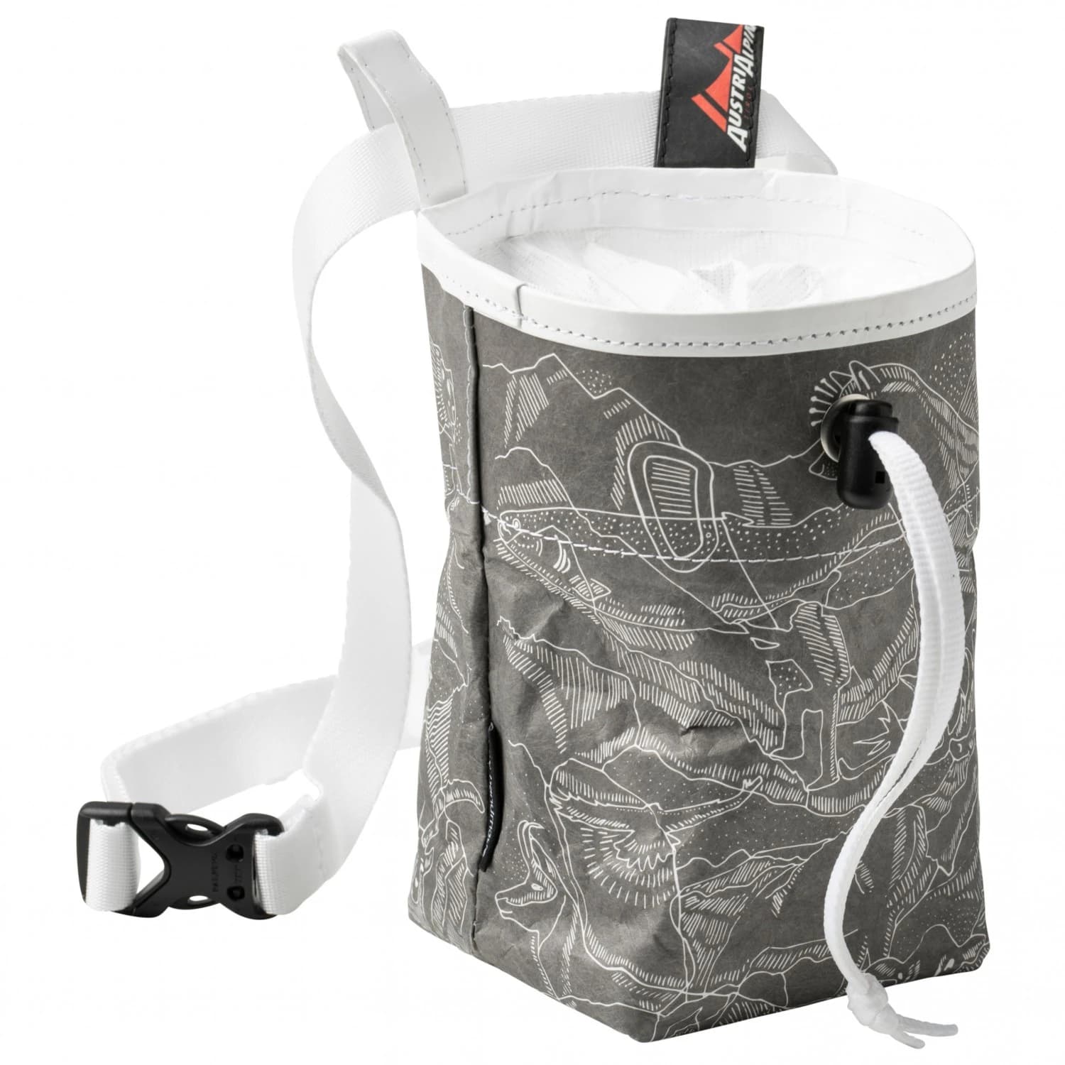 Торбичка за магнезий Austrialpin Papnu Chalk Bag - Grey