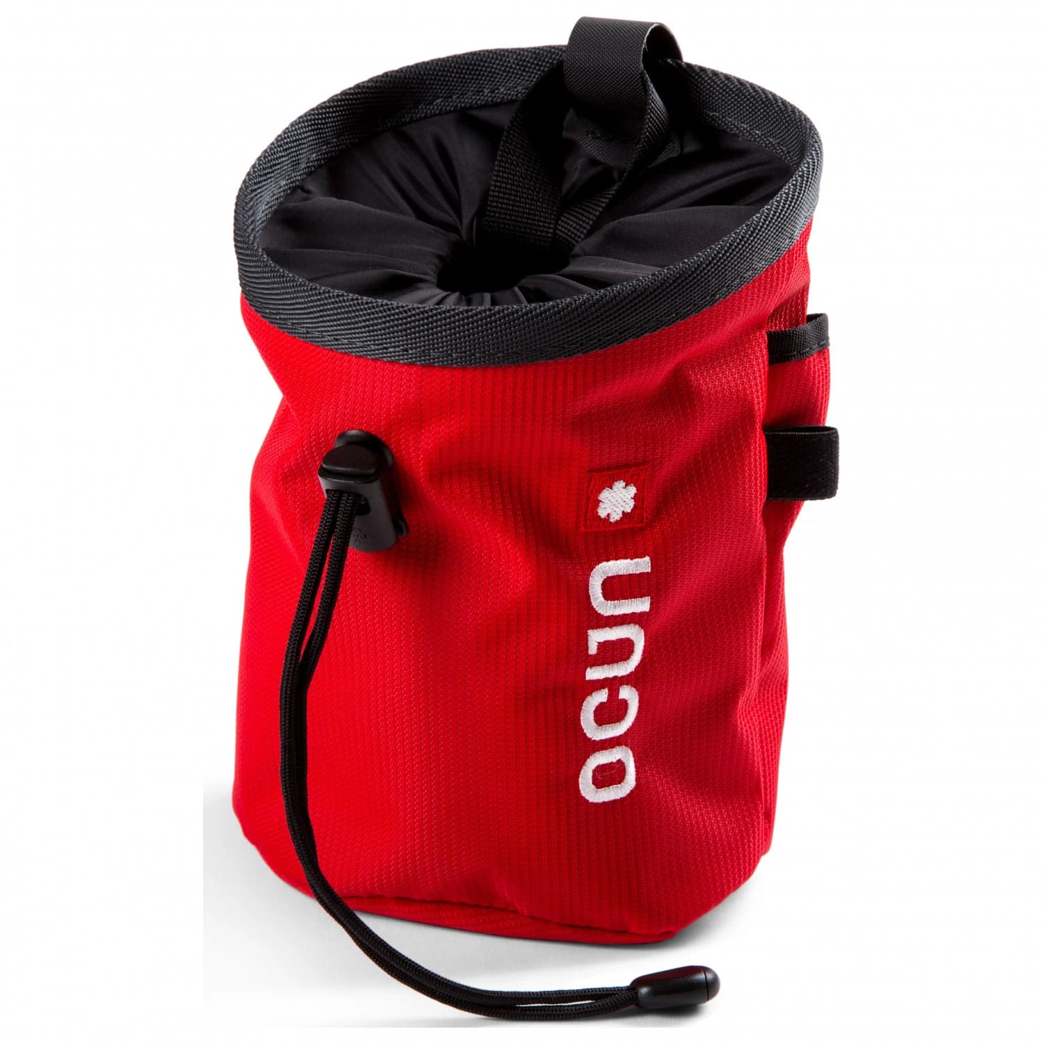 Торбичка за магнезий Ocun Cahlkbag Push + Belt Chalk bag - Red Twist