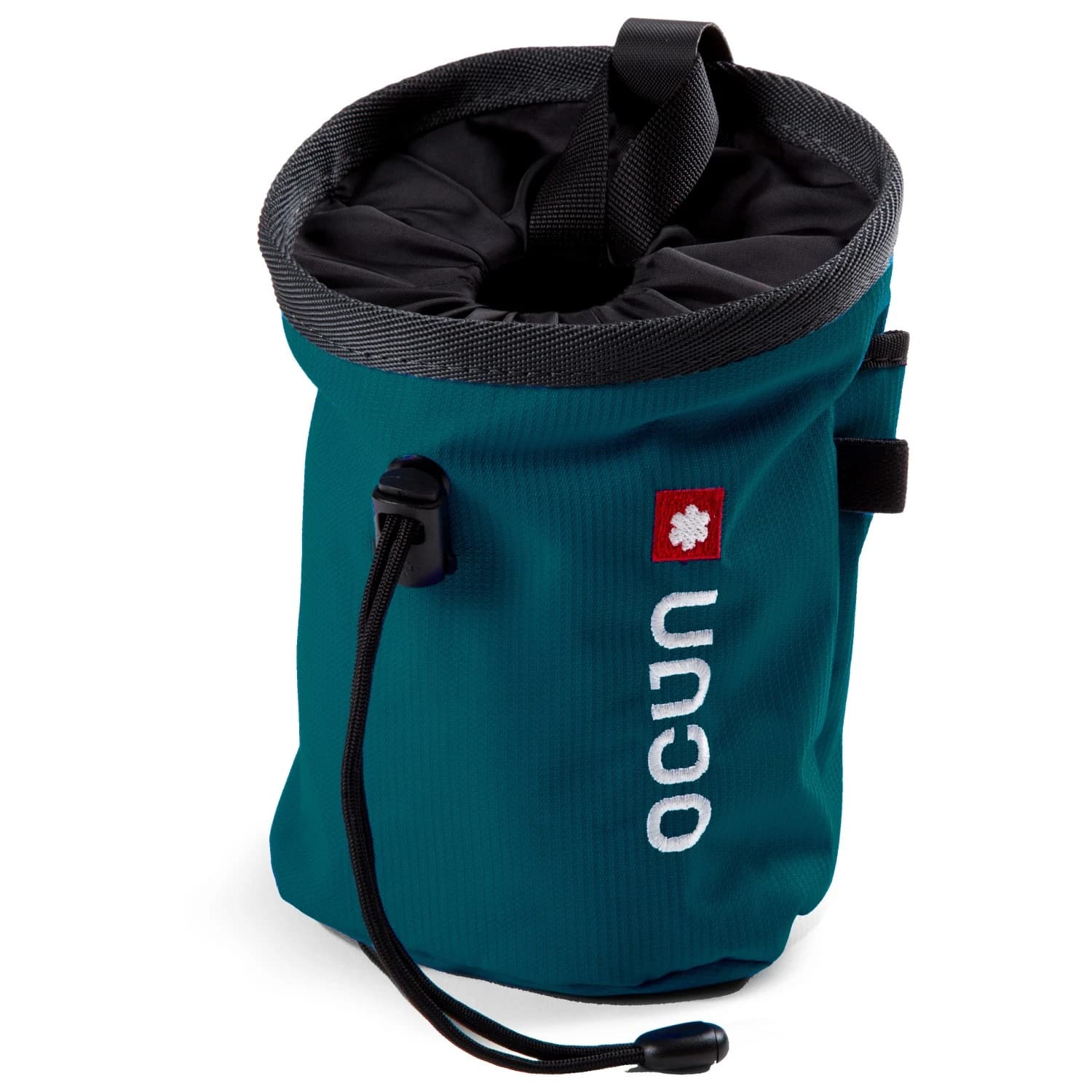 Торбичка за магнезий Ocun Cahlkbag Push + Belt Chalk bag - Petrol Mediteranea
