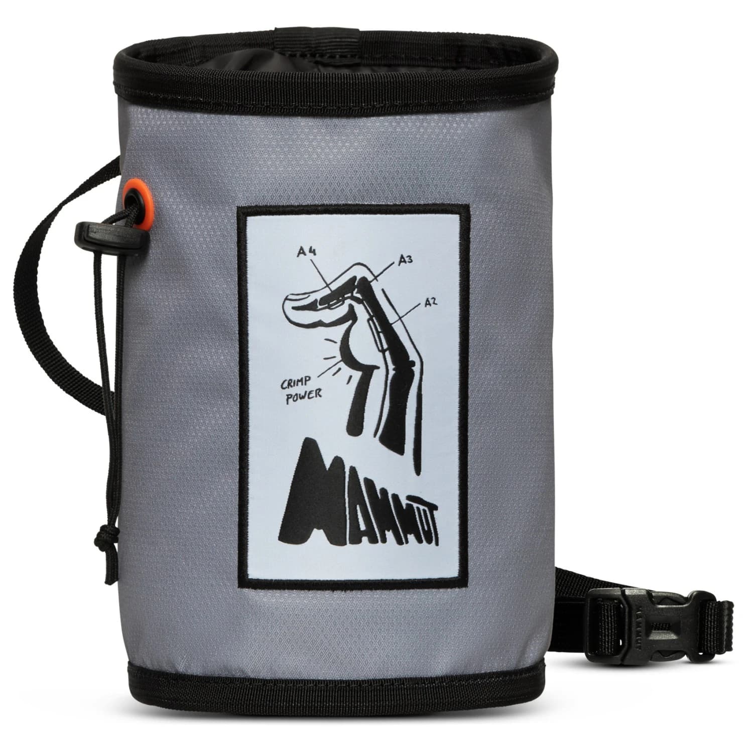 Торбичка за магнезий Mammut Gym Print Chalk Bag - Alloy