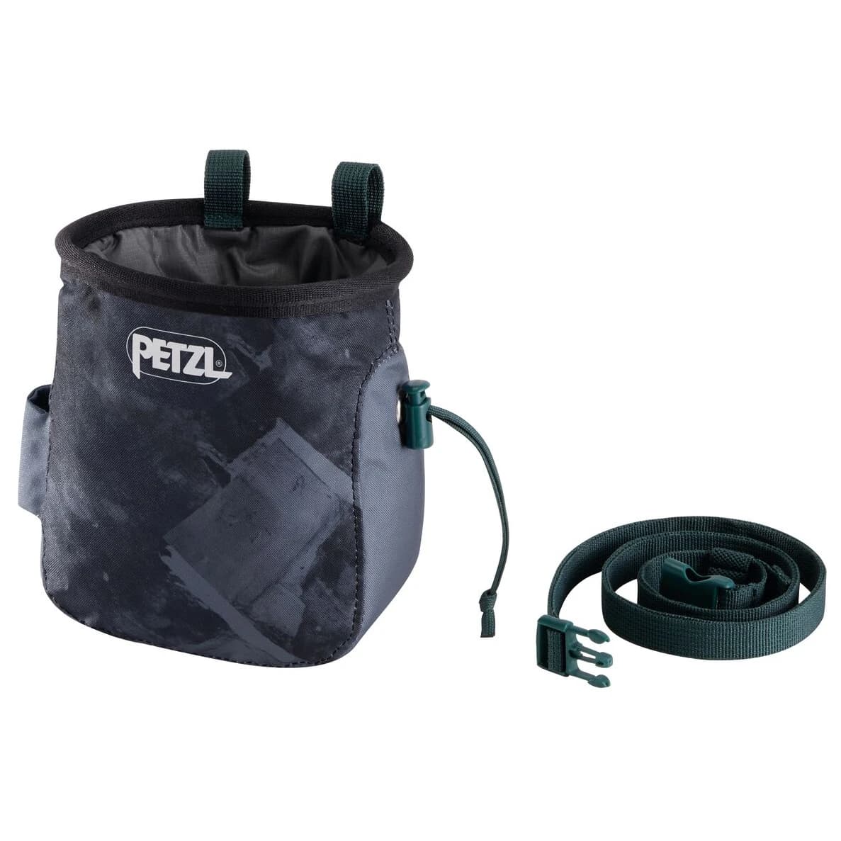 Торбичка за магнезий Petzl Saka Chalk bag - Dark Grey