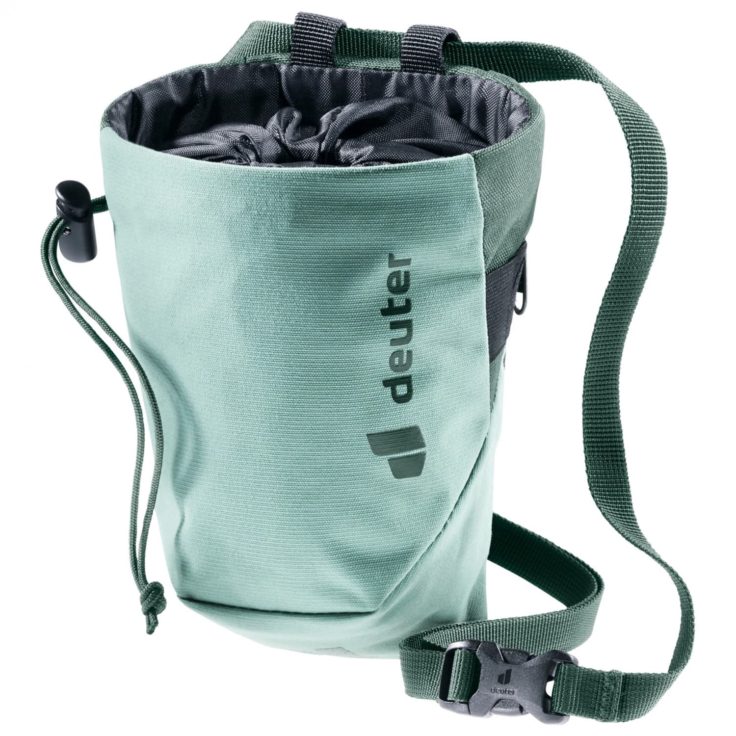 Торбичка за магнезий Deuter Gravity Chalk Bag II M Chalk bag - Jade / Ivy