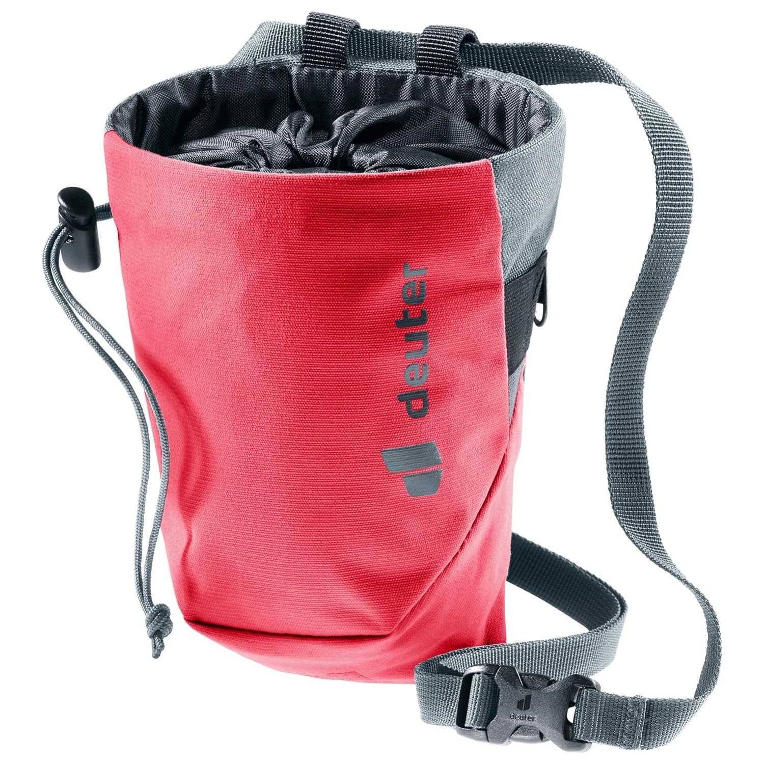 Торбичка за магнезий Deuter Gravity Chalk Bag II M Chalk bag - Hibiscus / Graphite