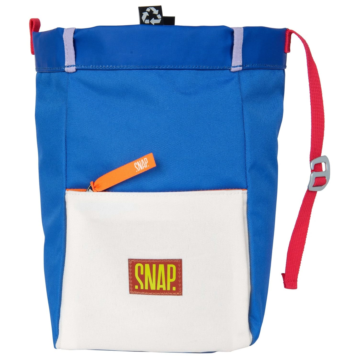 Торбичка за магнезий Snap Big Chalk Fleece Bag Chalk bag - Deep Water / Chalk
