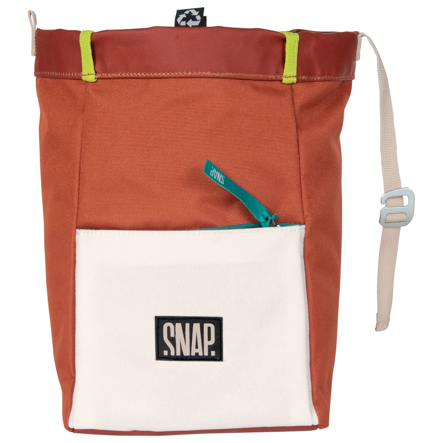 Торбичка за магнезий Snap Big Chalk Fleece Bag Chalk bag - Sandstone / Chalk