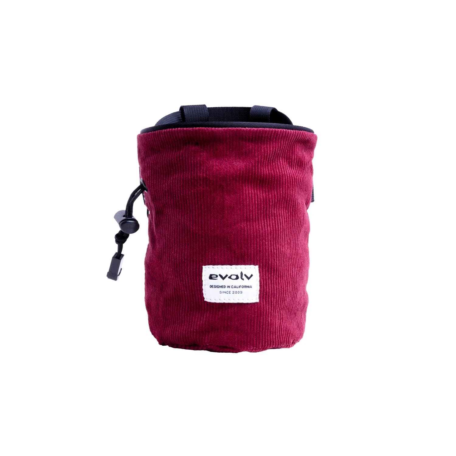 Торбичка за магнезий Evolv Corduroy Chalk Bag - Ruby