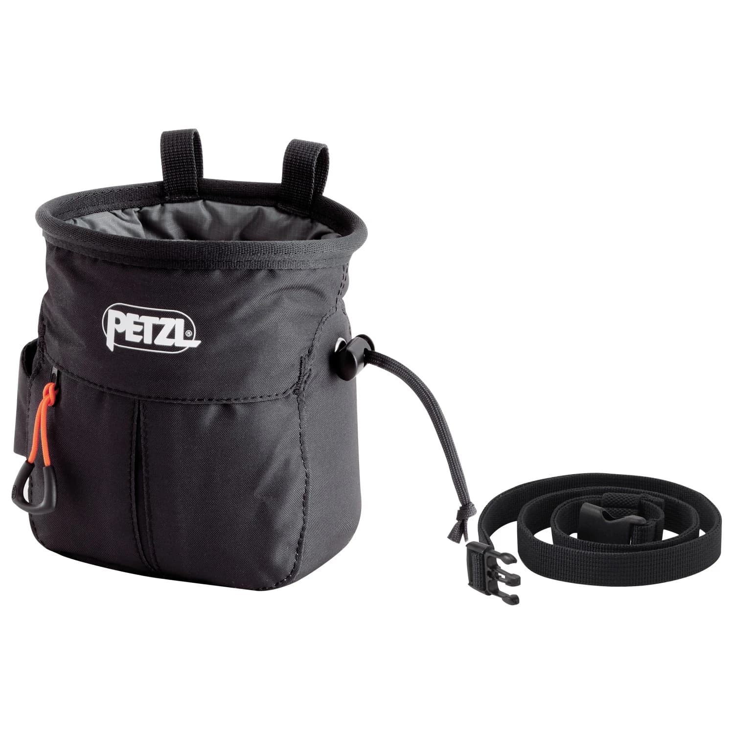 Торбичка за магнезий Petzl Sakapoche Chalk bag - Black