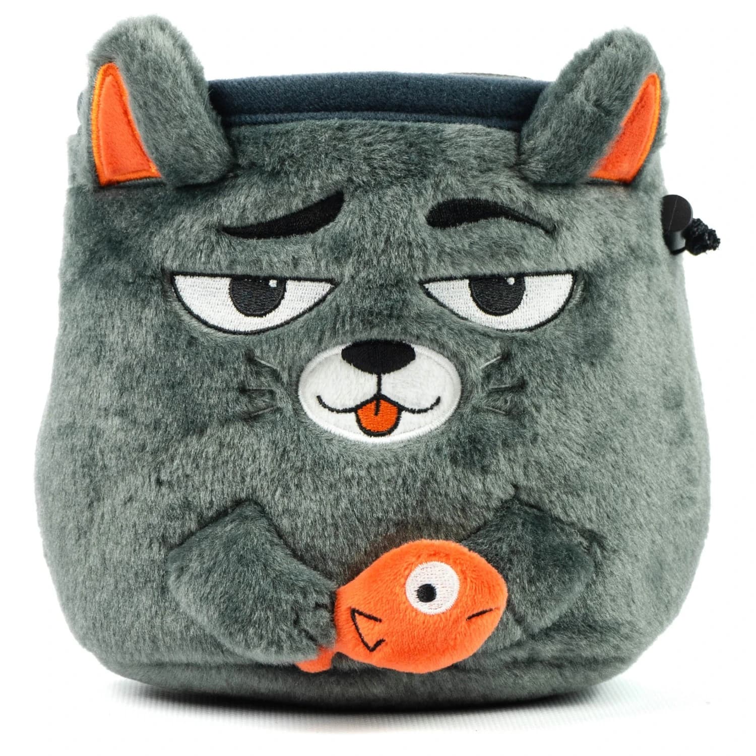 Торбичка за магнезий Yy vertical Chalk Bag Grey Cat Chalk bag - Grey