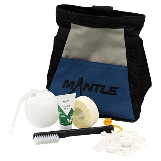 Торбичка за магнезий Mantle Boulder Bag Ocean Rock Set Chalk bag - Grey / Blue