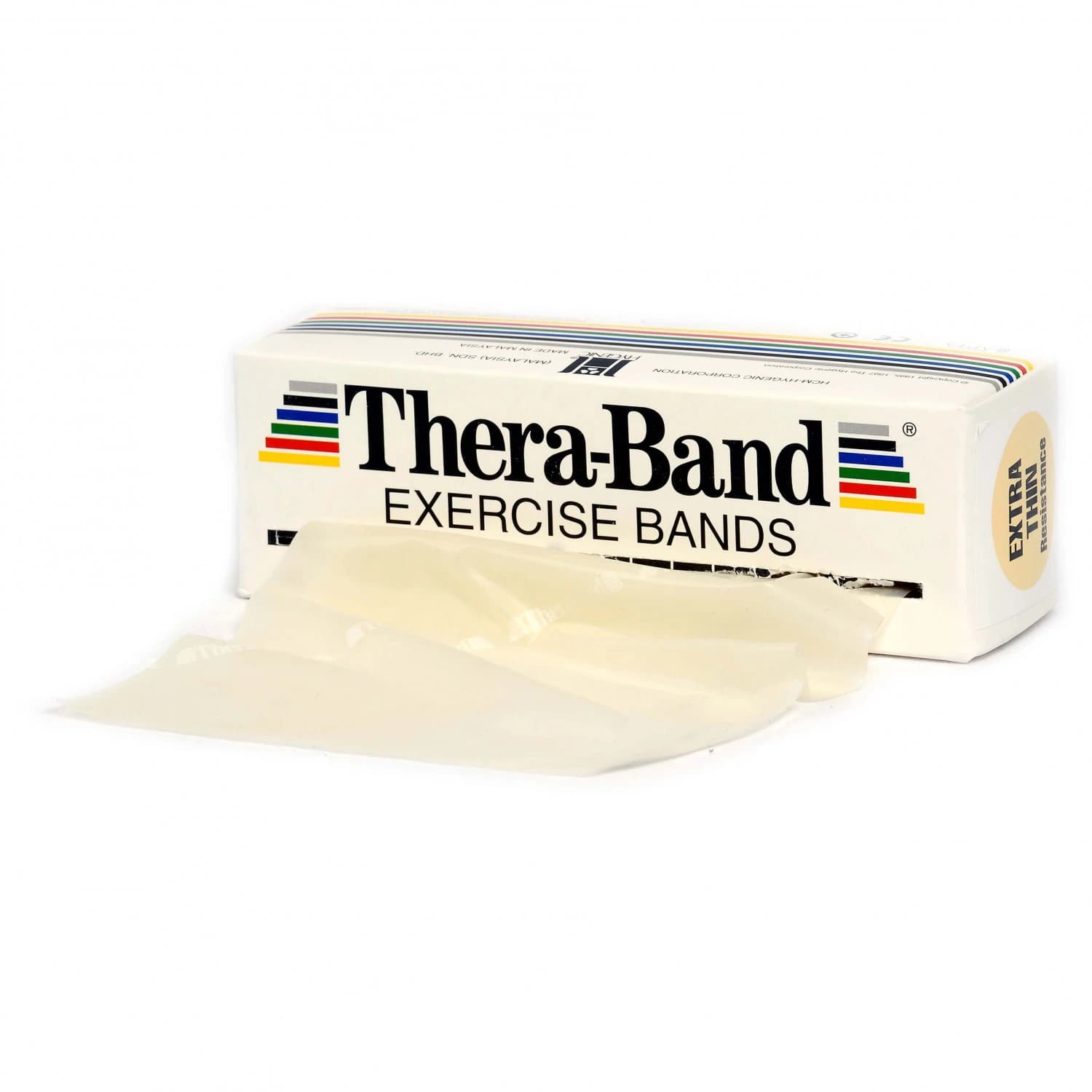 Ластик за тренировка Theraband Exercise Band - Beige