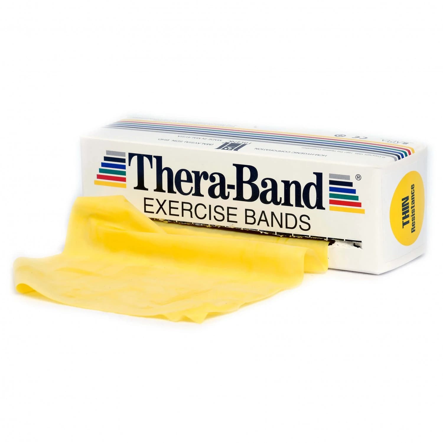Ластик за тренировка Theraband Exercise Band Exercise band - Yellow
