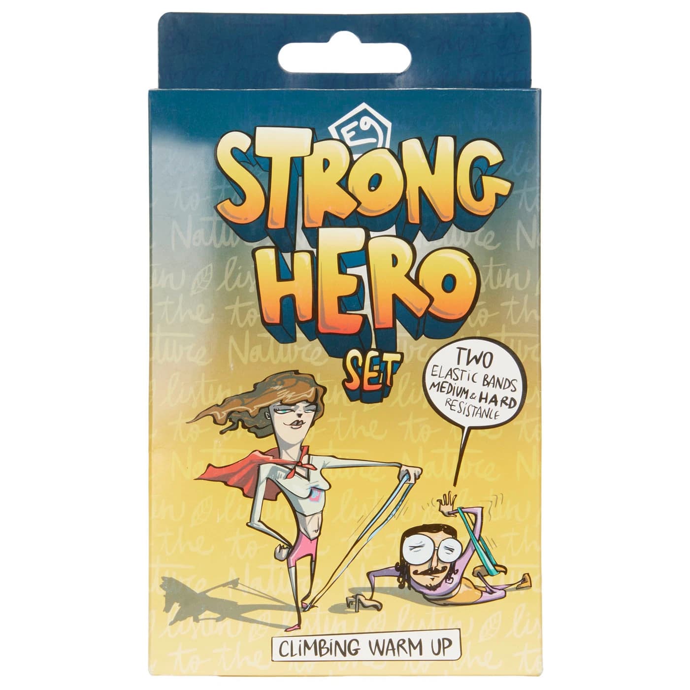 Ластик за упражнения E9 Strong Hero Warm Up Band Exercise band - Assorted