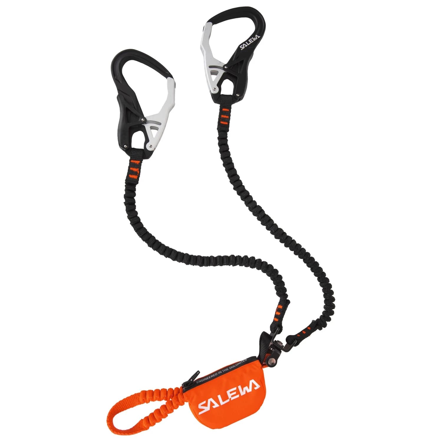 Комплект за виа ферата Salewa Ergo Tex Via ferrata set - Black / Orange