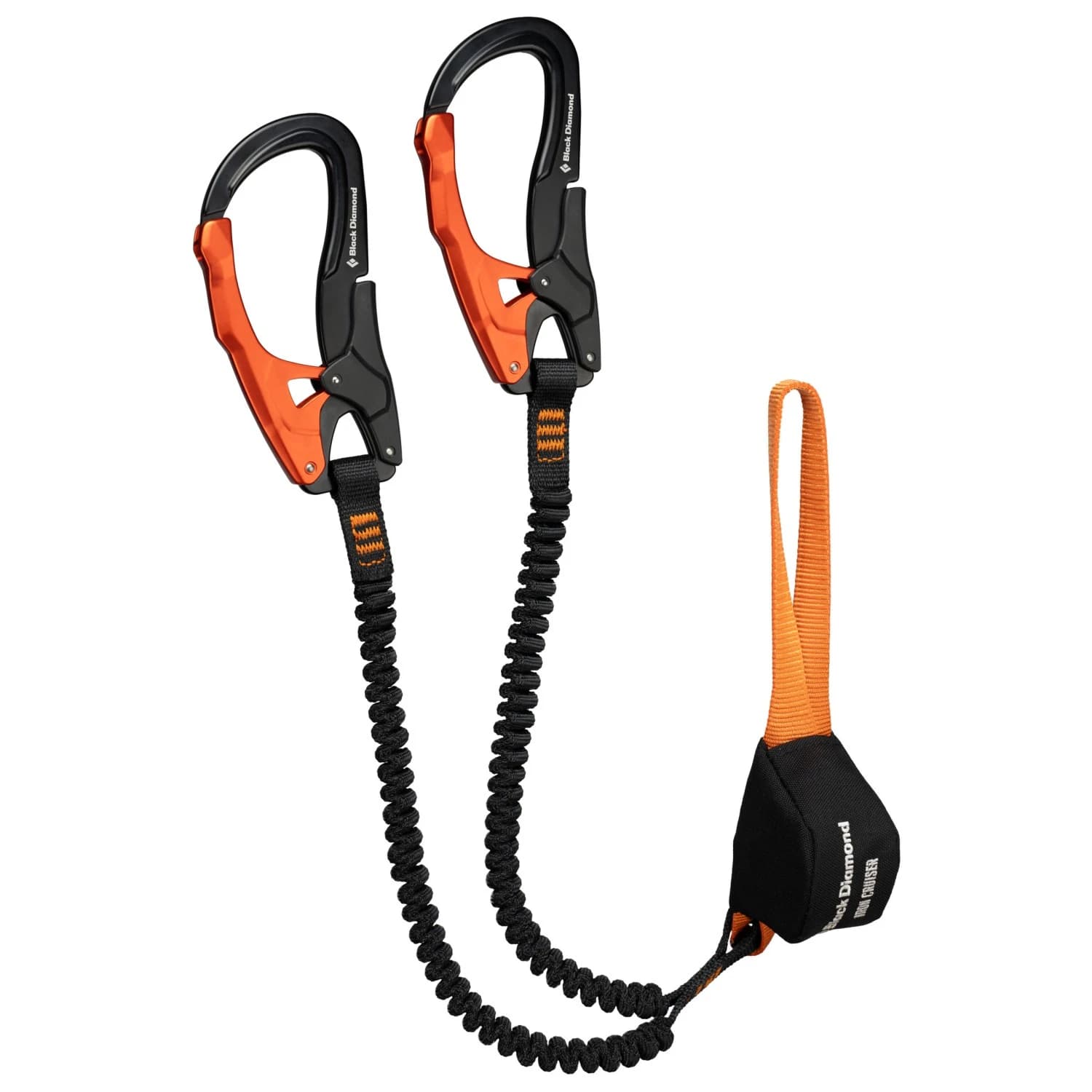 Комплект за виа ферата Black diamond Iron Cruiser Via Ferrata Set - Black / Orange