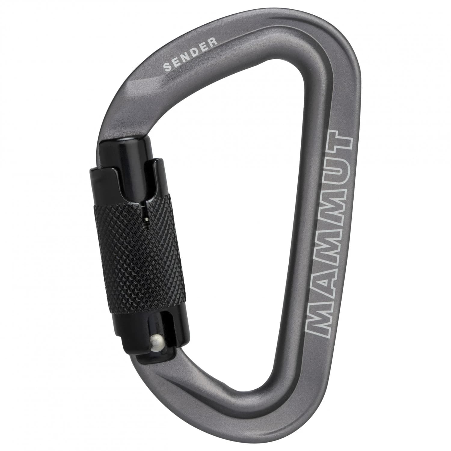 Заключващ се карабинер Mammut Sender Twistlock Carabiner Locking carabiner - Grey