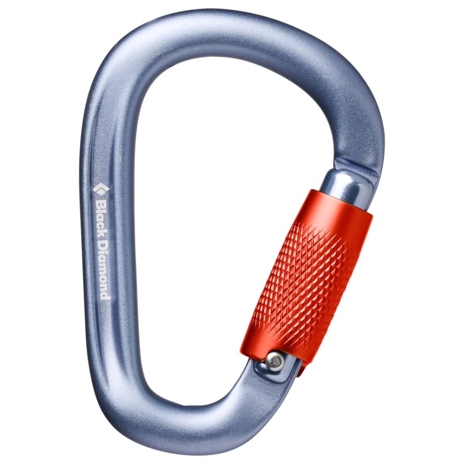 Заключващ се карабинер Black diamond Pearlock Twistlock Carabiner Locking carabiner - Gray