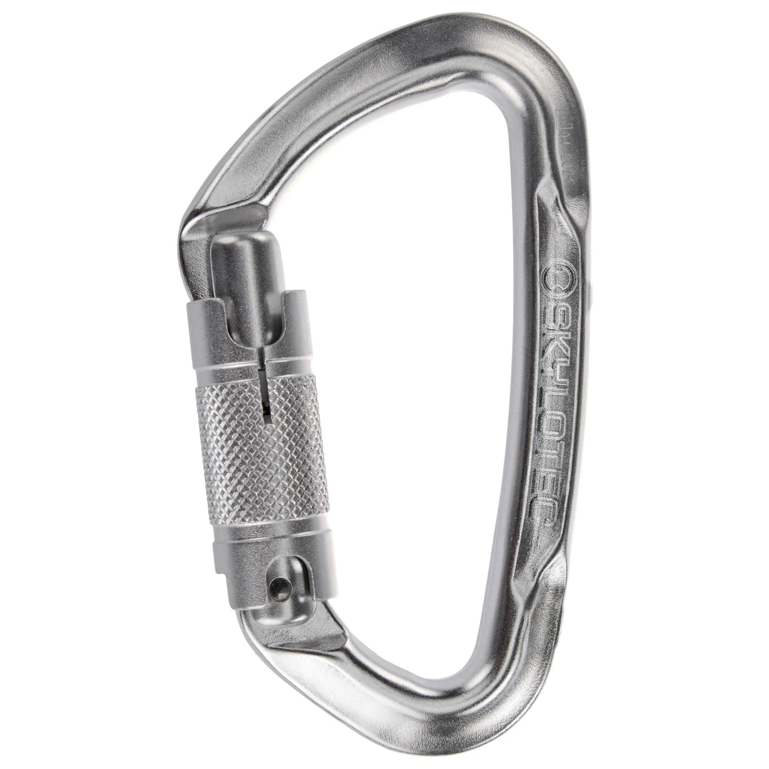 Заключващ се карабинер Skylotec Lime WG Locking carabiner - Silver