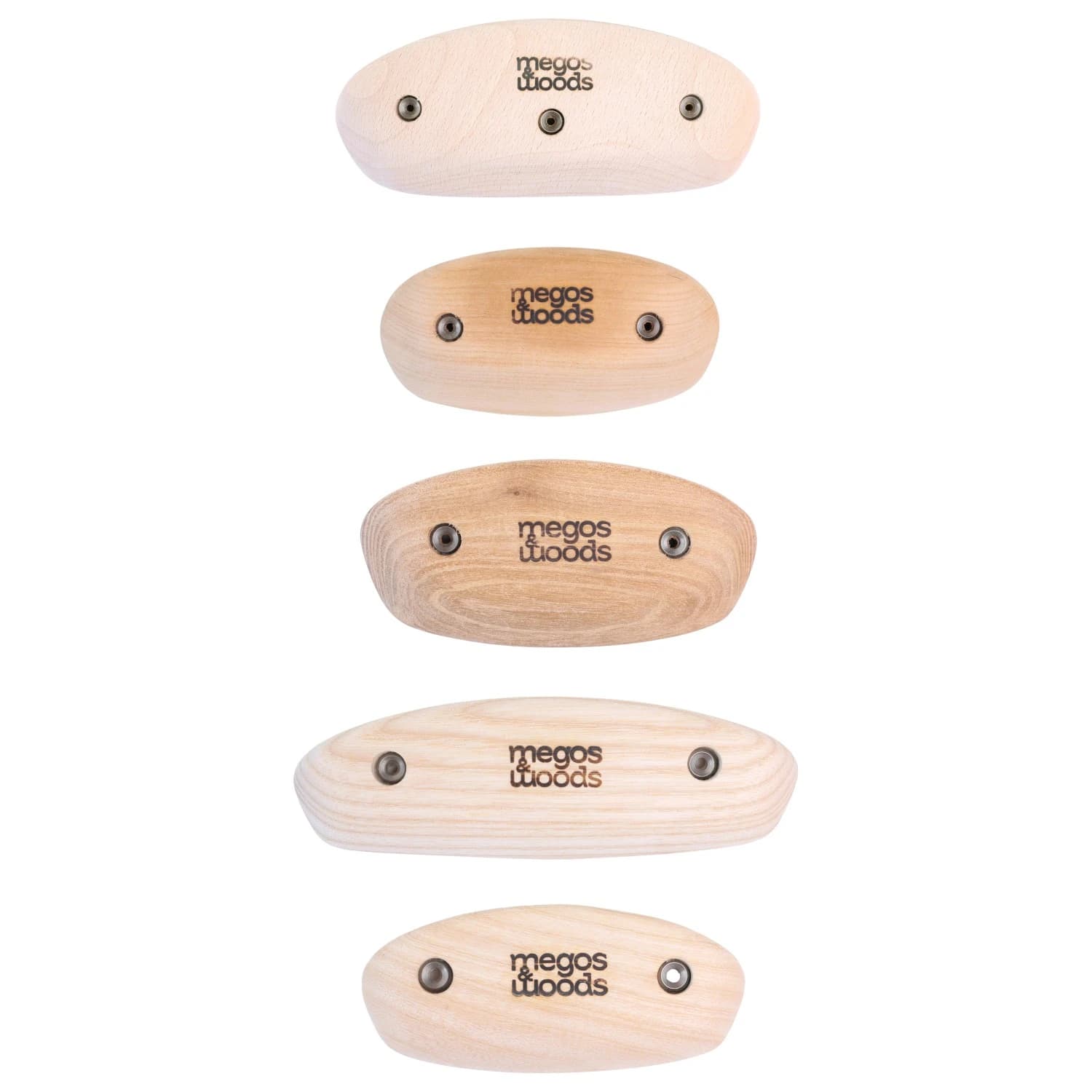 Хватка за тренировка Megos&woods Mixed Crimps Training grips - Ash, Beech, Oak, Maple