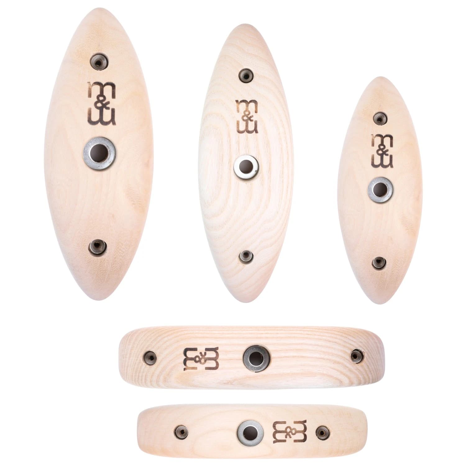 Комплект катерачен хватки Megos&woods Pinch Package Training grips - Ash, Beech, Oak, Maple