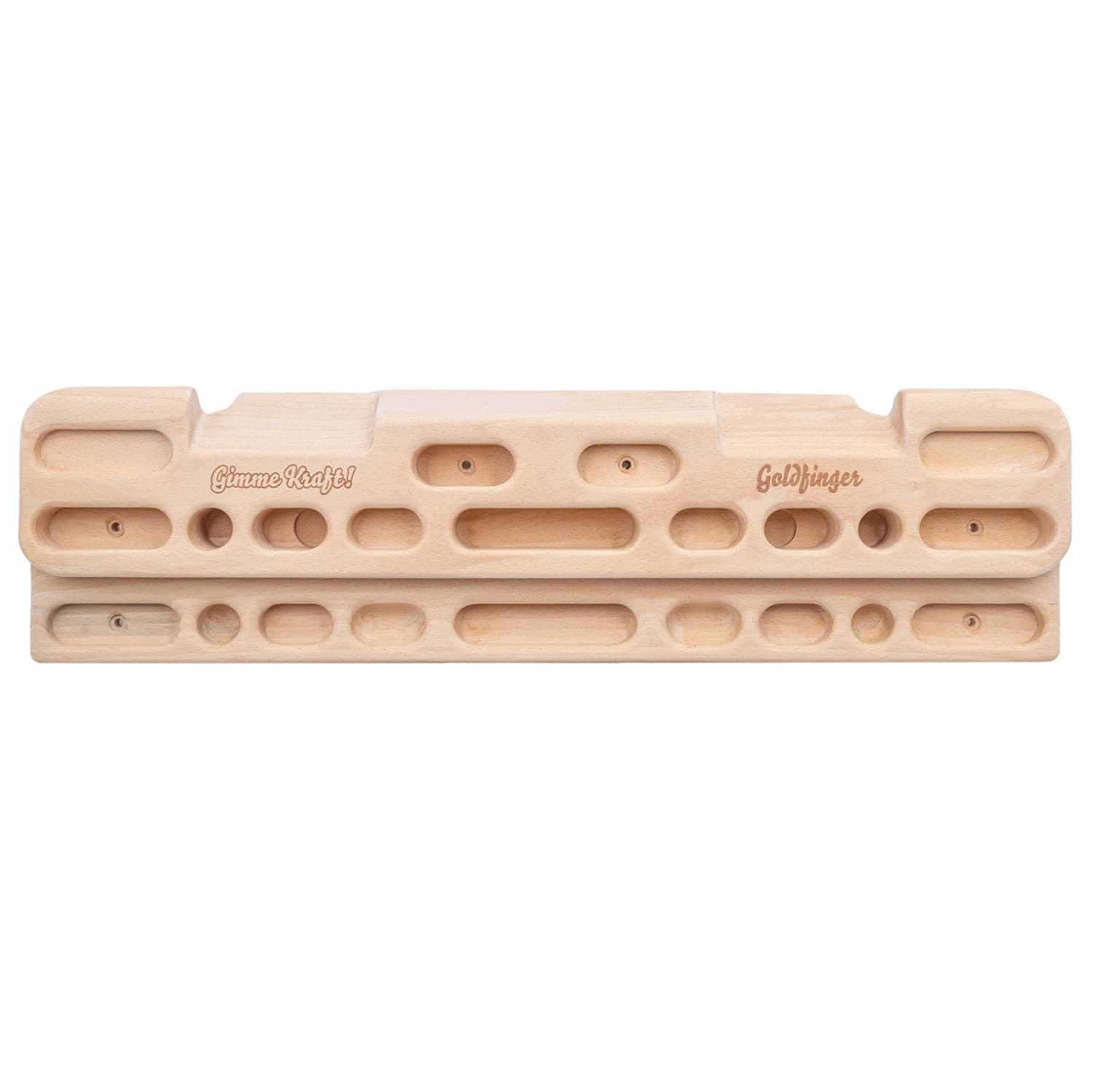 Тренировъчна дъска Café kraft Hangboard Goldfinger Training board - Beech