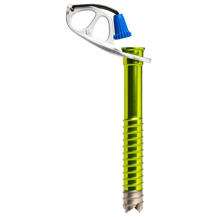 Клин за лед Black diamond Ultralight Ice Screw - Envy Green / Blue