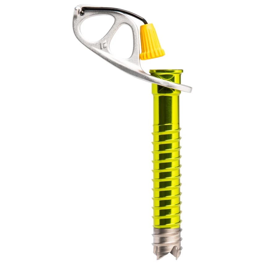 Клин за лед Black diamond Ultralight Ice Screw - Envy Green / Yellow