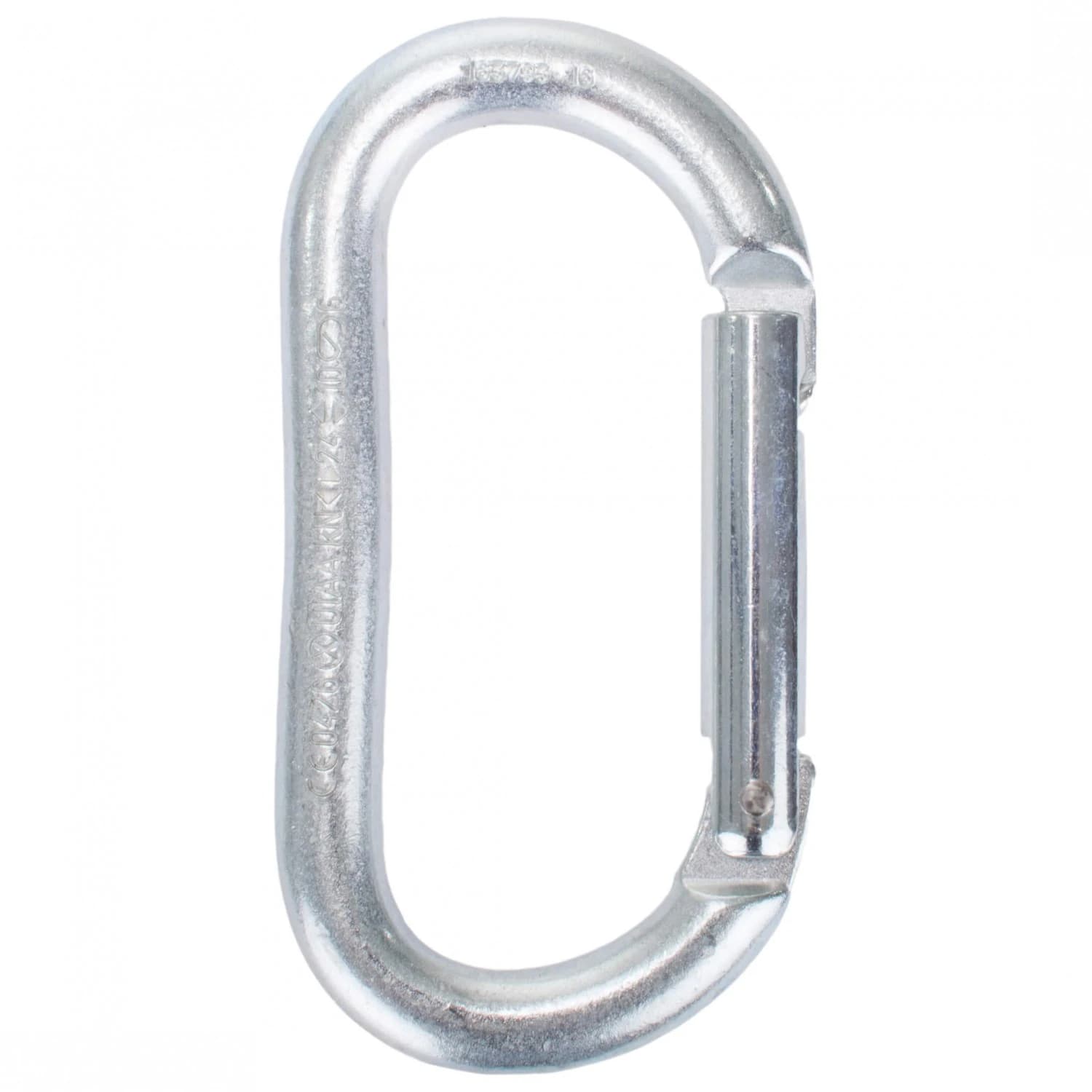 Стоманен карабинер Kong Oval Steel Straight Gate Steel carabiner - Blank