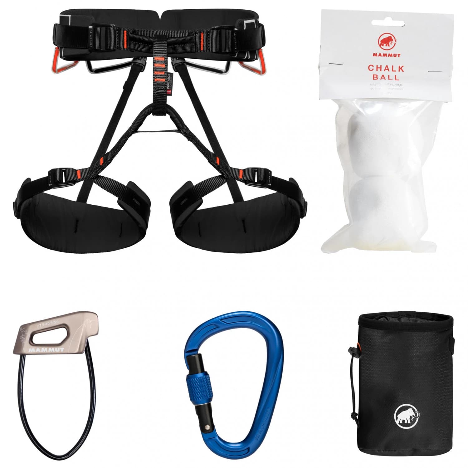 Комплект за катерене Mammut 4 Slide Climbing Package Climbing set - Black