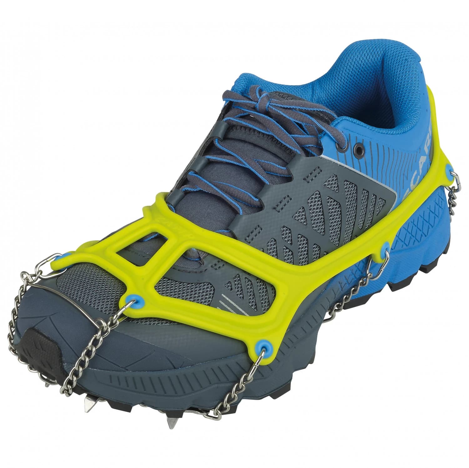 Снегоходни шипове C.A.M.P. Ice Master Run Snow spikes - Lime / Light Blue
